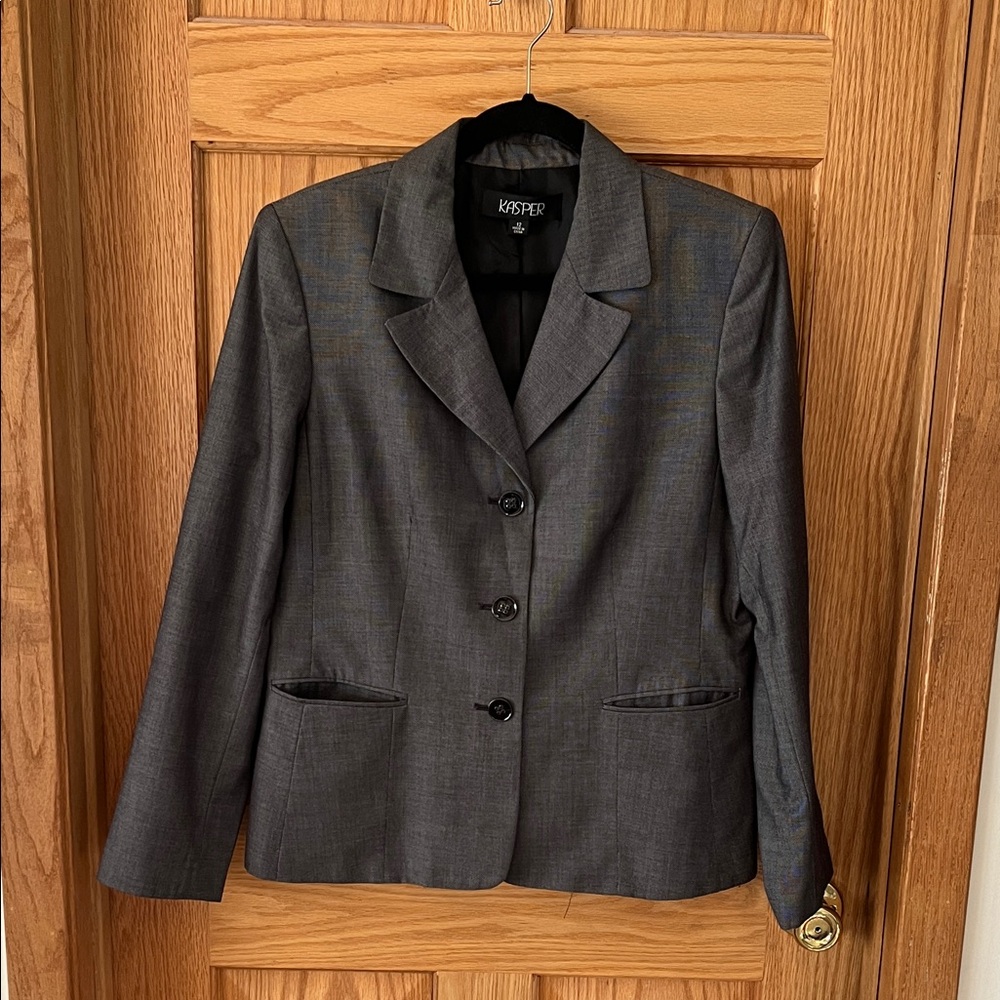 Kasper Women's Charcoal Blazer